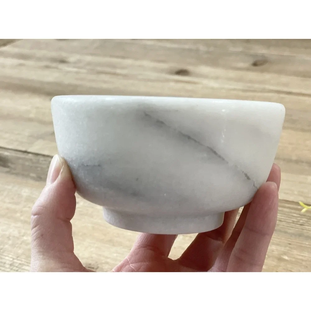 White With Gray Veins Solid Marble 2.5